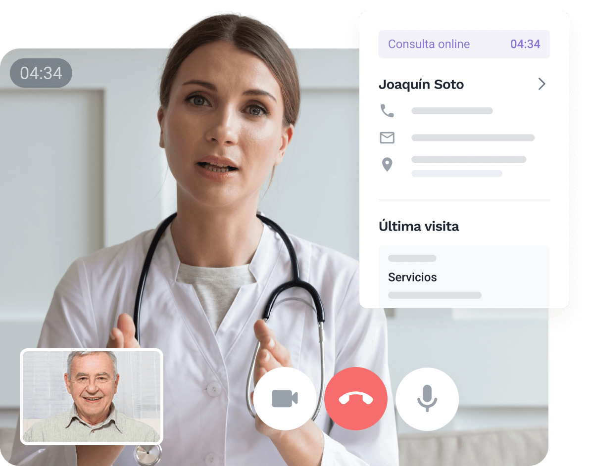 screenshot of Doctoralia for Specialists